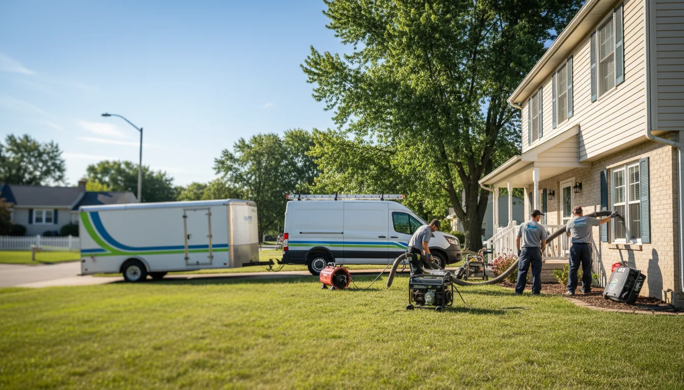 Flooded Basement Restoration And Cleanup With Repair in Saint Ansgar, IA near me